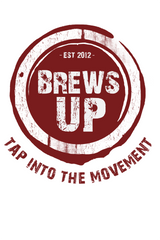 Brews Up Logo (Grunge)