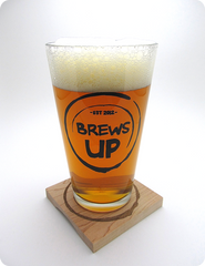 BU Logo Pint Glass