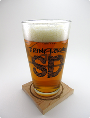 Drink Local SD Pint Glass