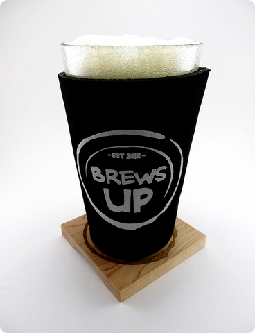 BU Pint Glass Koozie