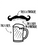 Beer Moustache T-shirt (Movember)